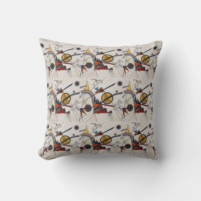 Kandinsky Abstract Painting Modern Art Master Cushion (Front)