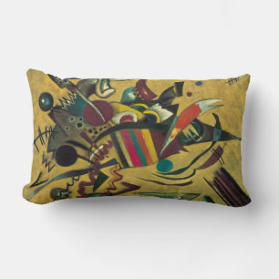Kandinsky Abstract Painting Modern Artwork Lumbar Cushion