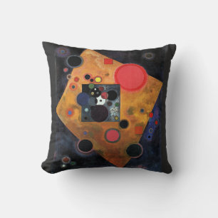 Kandinsky - Accent on Rose, Cushion