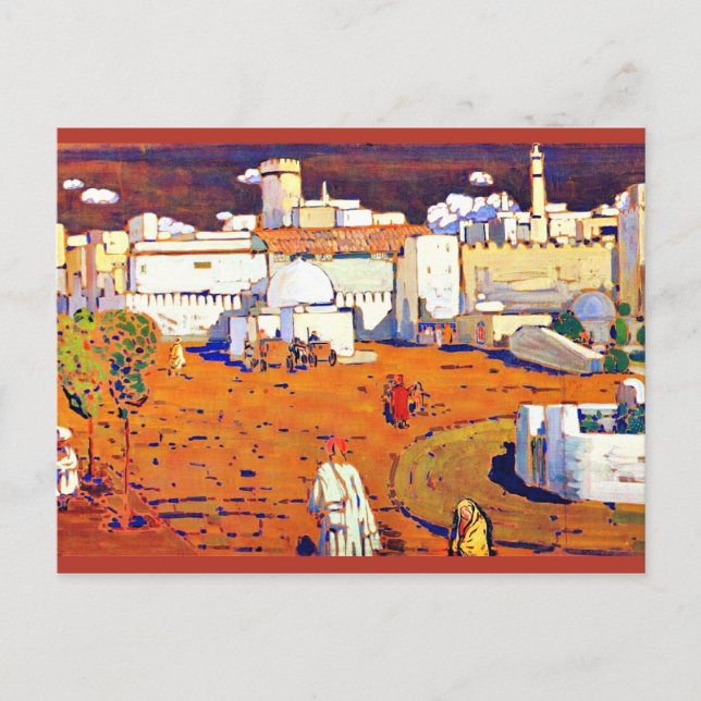 Kandinsky - Arab Town, 1905 Postcard (Front)