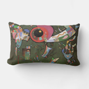 Kandinsky - Around the Circle Lumbar Cushion