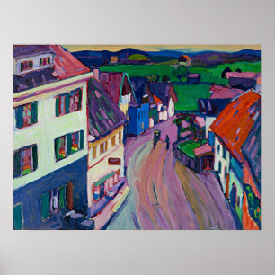 Kandinsky artwork, Murnau, Poster