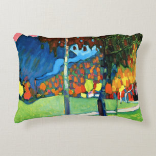 Kandinsky - Autumn Study in Oberau Decorative Cushion