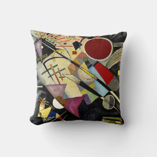 Kandinsky - Black Accompaniment Cushion