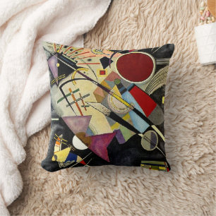 Kandinsky - Black Accompaniment Cushion