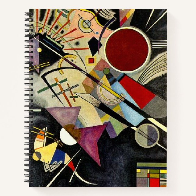 Kandinsky - Black Accompaniment Notebook (Front)