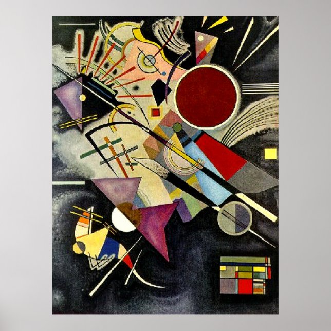 Kandinsky - Black Accompaniment  Poster (Front)