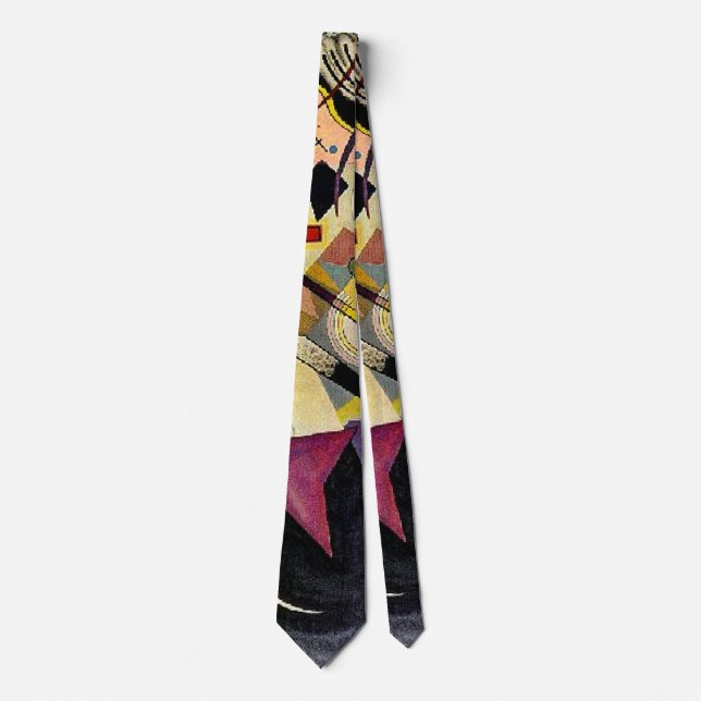 Kandinsky - Black Accompaniment Tie (Front)