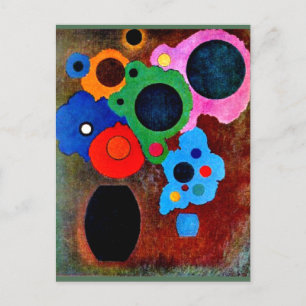 Kandinsky - Black Increasing, Postcard