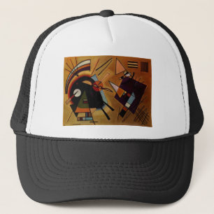 Kandinsky Black Violet Trucker Hat