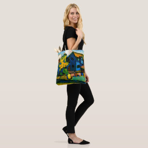 Kandinsky - Blaues Haus Klein Tote Bag