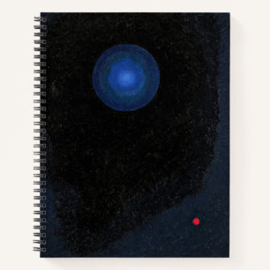 Kandinsky - Blue, abstract art Notebook