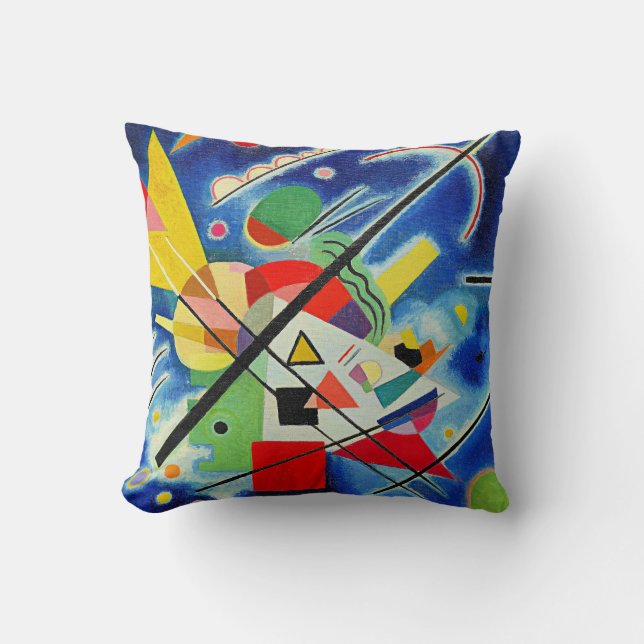Kandinsky - Blue Painting, Cushion (Front)