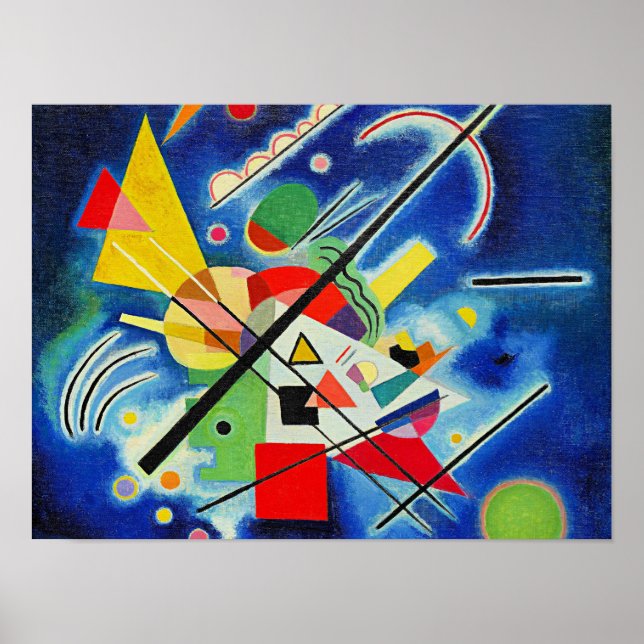 Kandinsky - Blue Painting, Poster (Front)
