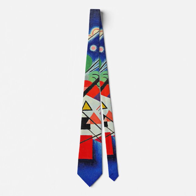 Kandinsky - Blue Painting, Tie (Front)
