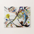 Kandinsky Blue Segment Puzzle