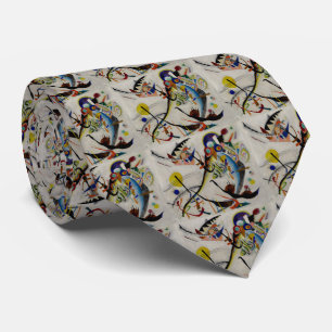 Kandinsky Blue Segment Tie