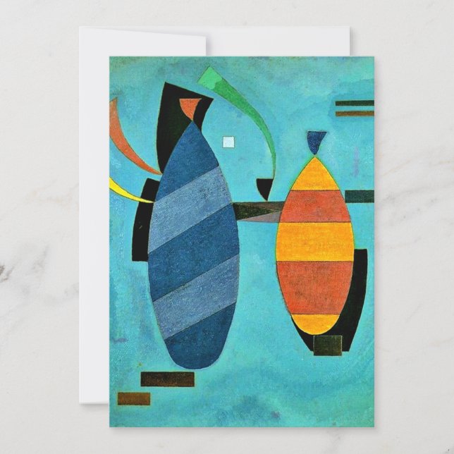 Kandinsky - Both Striped Card (Front)