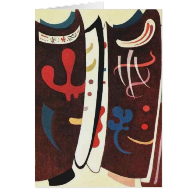 Kandinsky Brown with Supplement Abstract (Front)