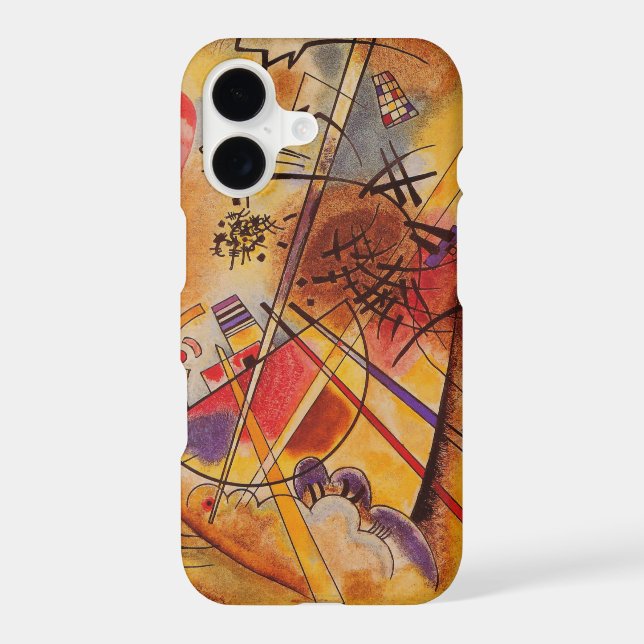 Kandinsky Brown Yellow Red Blue (Back)