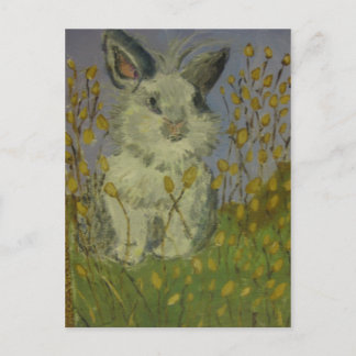 Kandinsky bunny postcard