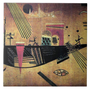 Kandinsky - Capricious Ceramic Tile