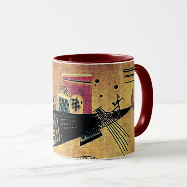 Kandinsky - Capricious, popular painting Mug (Front Right)