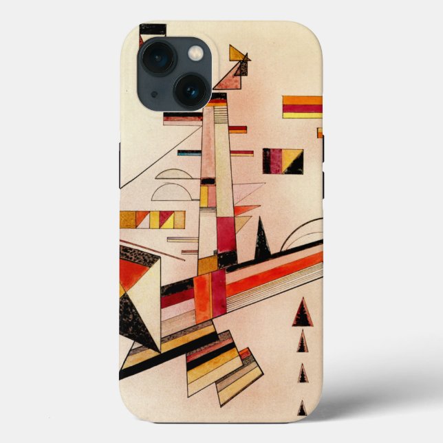 Kandinsky - Certainly, abstract art, Case-Mate iPhone Case (Back)