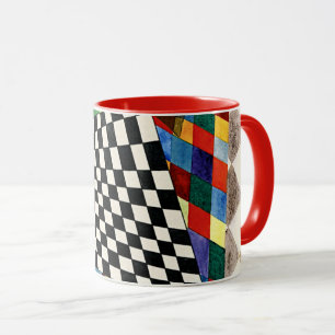 Kandinsky - Checked Mug