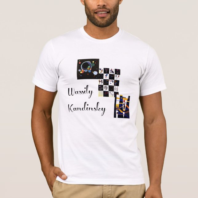 Kandinsky - Collage of his artwork T-Shirt (Front)