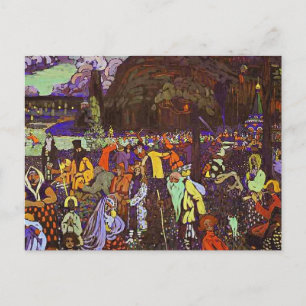 Kandinsky - Colorful Life, Postcard