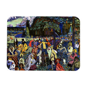 Kandinsky - Colourful Life Magnet
