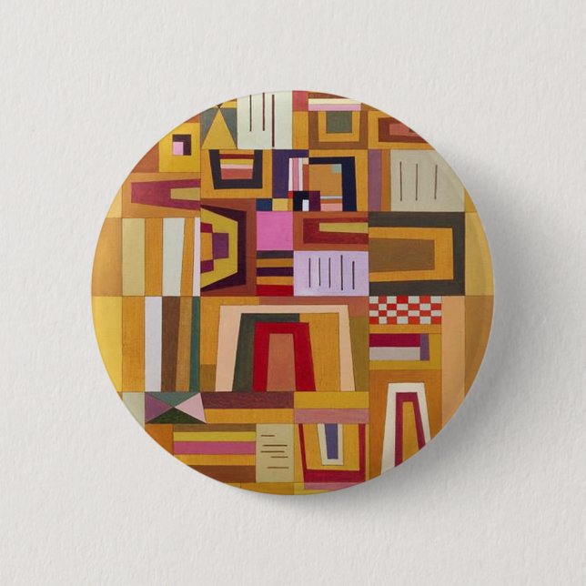 Kandinsky Compensation Rose Button (Front)