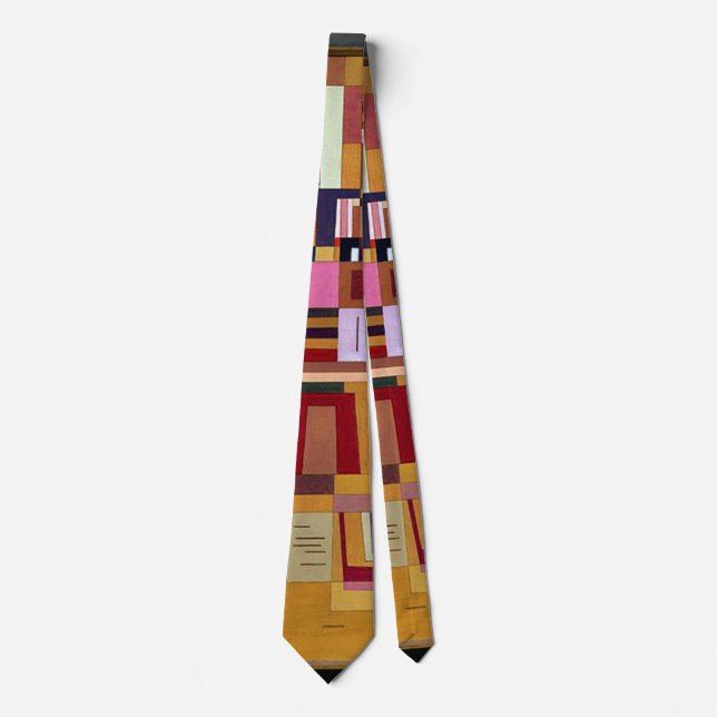 Kandinsky - Compensation Rose Tie (Front)