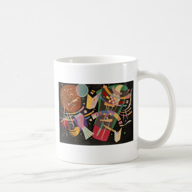 Kandinsky Composition 10 Abstract Painting Coffee Mug (Right)