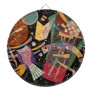Kandinsky Composition 10 Abstract Painting Dartboard