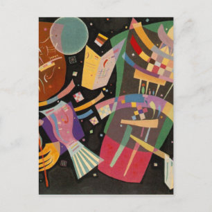 Kandinsky Composition 10 Abstract Painting Postcard