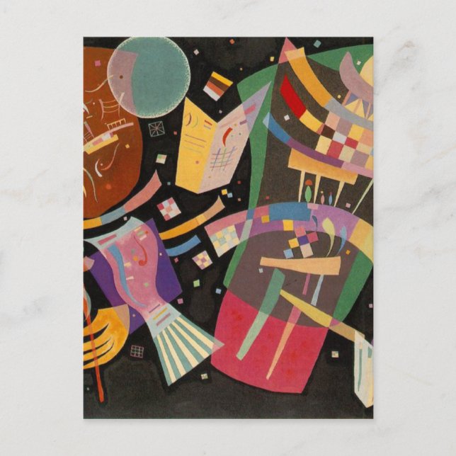 Kandinsky Composition 10 Abstract Painting Postcard (Front)