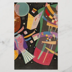 Kandinsky Composition 10 Abstract Painting Stationery