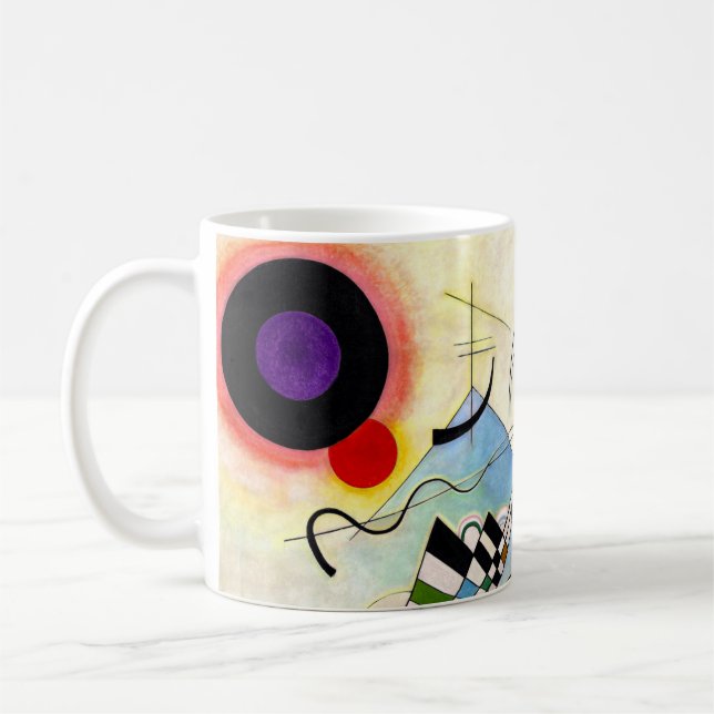 Kandinsky Composition 8 Coffee Mug (Left)