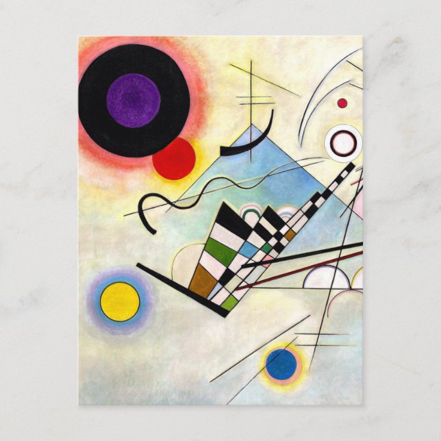Kandinsky Composition 8 Enclosure Card (Front)