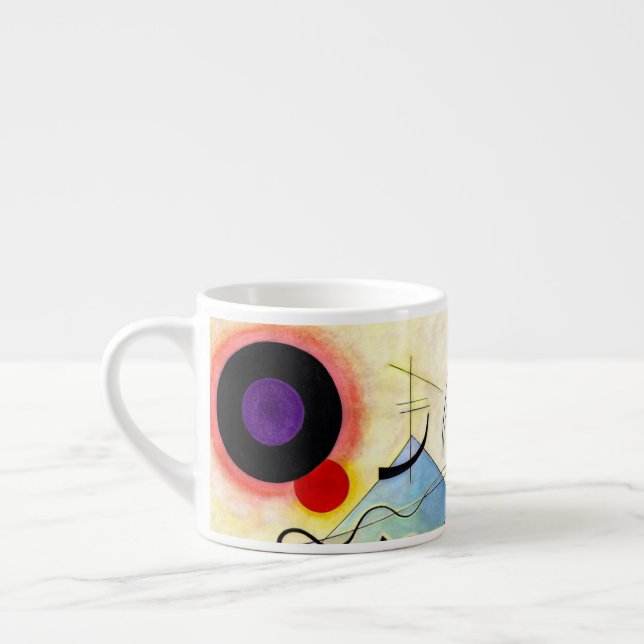 Kandinsky Composition 8 Espresso Cup (Left)
