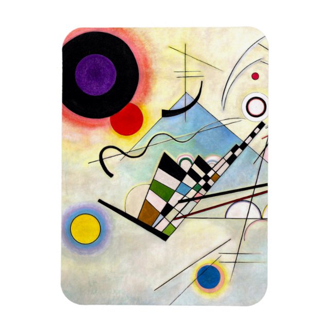 Kandinsky Composition 8 Magnet (Vertical)