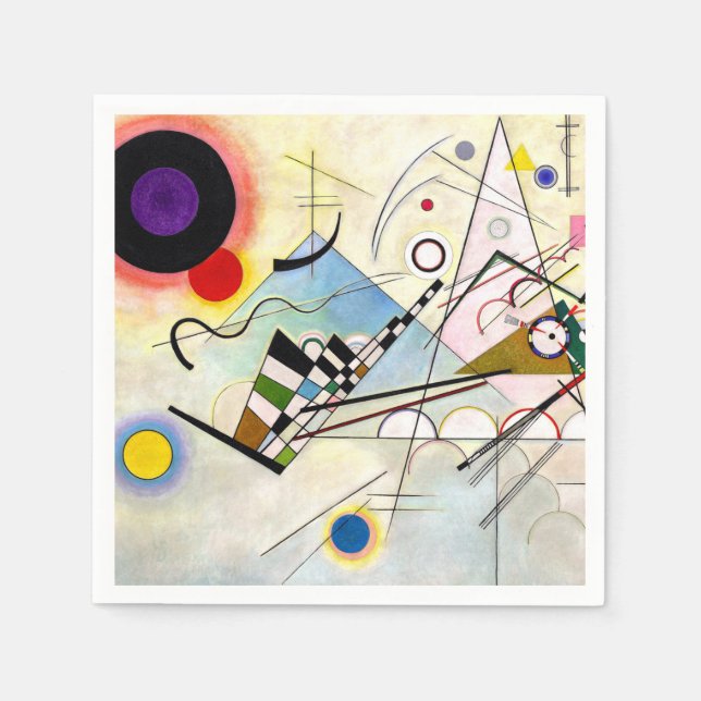 Kandinsky Composition 8 Napkin (Front)