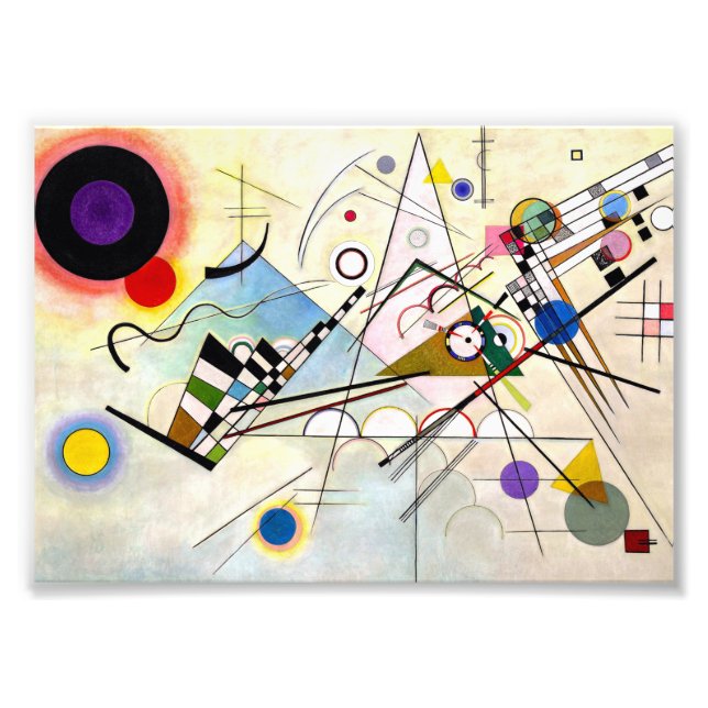 Kandinsky Composition 8 Photo Print (Front)
