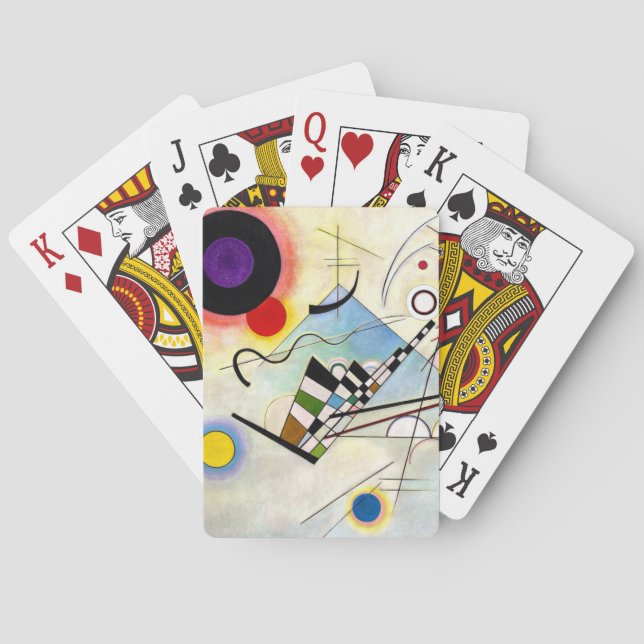 Kandinsky Composition 8 Playing Cards (Back)