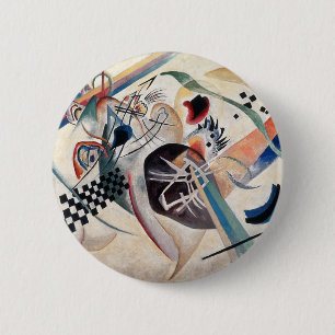 Kandinsky Composition Abstract 6 Cm Round Badge