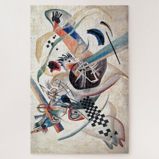 Kandinsky Composition Abstract Art Painting Jigsaw Puzzle (Vertical)