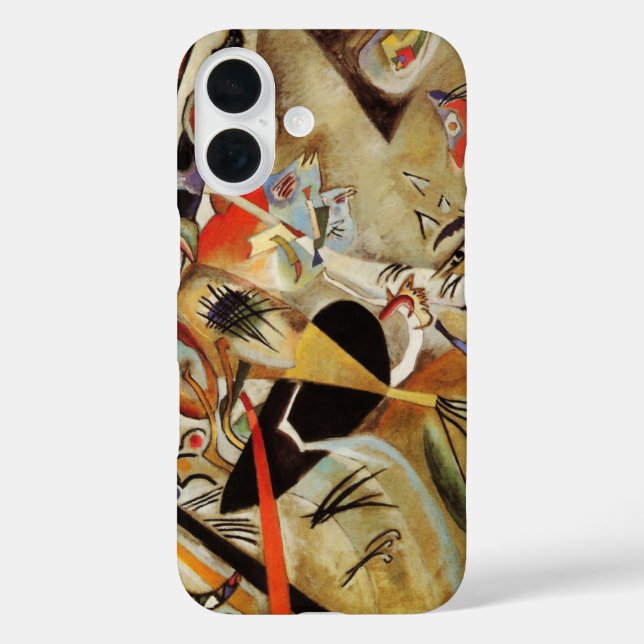 Kandinsky Composition Abstract Case-Mate iPhone Case (Back)