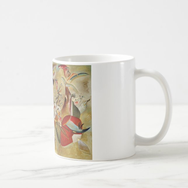 Kandinsky Composition Abstract Coffee Mug (Right)